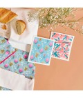 Swedish Style Dish Cloths | Cockatoo + Black Cockatoo | 2pc